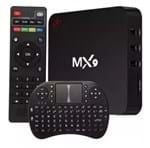 Conversor Box Converte em Smart Tv Hd 4K + Mini Teclado - Mx