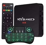 Conversor Box Mxq Pro Converte em Smart Tv Hd 4k C/ Teclado