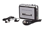 Ficha técnica e caractérísticas do produto Conversor de Fita Cassette Usb Tocador e Conversor K7 Mp3 Walkman