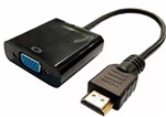 Ficha técnica e caractérísticas do produto Conversor de HDMI P/ VGA Sem Audio CB0110 - Import