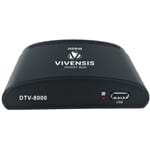 Ficha técnica e caractérísticas do produto Conversor de TV Digital DTV Vivensis - 8000