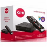 Ficha técnica e caractérísticas do produto Conversor Digital de Tv Keo com Gravador K 900