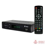 Conversor Digital e Gracador para Tv Digital Infokit Itv-200 Hdmi Usb Isdb-T Mp3 Mpeg 1080p