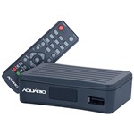 Ficha técnica e caractérísticas do produto Conversor Digital Full HD P/ TV C/ USB / HDMI / Gravador - DTV 4000 Aquário - Aquario