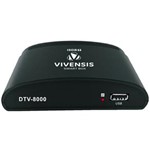 Ficha técnica e caractérísticas do produto Conversor Digital Vivensis Dtv-8000