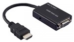 Ficha técnica e caractérísticas do produto Conversor HDMI Multilaser F X Vga F com Saída Áudio - WI293