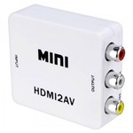 Ficha técnica e caractérísticas do produto Conversor HDMI para AV 1080p Real - OEM