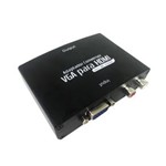 Ficha técnica e caractérísticas do produto Conversor HDMI para VGA com Áudio - HDMI X VGA