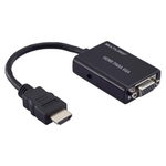 Ficha técnica e caractérísticas do produto Conversor HDMI para VGA Multilaser WI293 com áudio