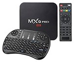 Aparelho Box MXQ Pro Android 7.1 8gb 4k UCD QL 1750 com Mini Teclado Smart - Tv Box Mxq Pro