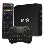 Conversor Smart Tv Uhd MX9 4k Transforma Sua Tv em Smart Tv Netflix Youtube Internet Android 8.1 Hdmi 2GB/16gb + Teclado...