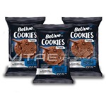 Ficha técnica e caractérísticas do produto Cookie Chocolate Zero Açúcar Sem Glúten Sem Lactose 03x34g - Belive