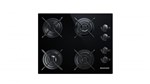 Cooktop 4 Bocas Brastemp com Grades Piatina e Acendimento Automático - BDD61AE