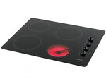 Cooktop 4 Bocas Fischer Vitrocerâmico Elétrico - Acendimento Superautomático