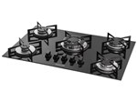 Cooktop 5 Bocas Suggar FG5305VP à Gás GLP - Tripla-Chama Acendimento Superautomático