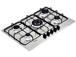 Cooktop 5 Bocas Tramontina Penta 5GX Tri 75 Inox - à Gás Tripla-Chama Acendimento Superautomático