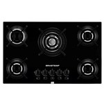 Ficha técnica e caractérísticas do produto Cooktop a Gás 5 Bocas Brastemp Ative! Four Crown BDD76AE