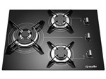 Cooktop 3 Bocas Mueller 3B à Gás - Tripla-Chama Acendimento Superautomático