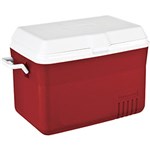 Ficha técnica e caractérísticas do produto Cooler 45 Litros Novo Design Vermelho - Rubbermaid