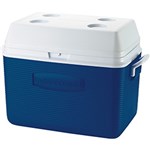 Ficha técnica e caractérísticas do produto Cooler Azul 51 Litros - Rubbermaid
