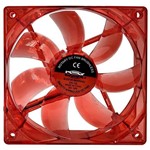 Ficha técnica e caractérísticas do produto Cooler Fan 120mm com Led Vermelho Dex - Dx-12l