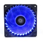 Ficha técnica e caractérísticas do produto Cooler Fan 12cm com LED Azul GX120-A