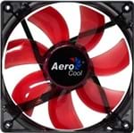 Fan Aerocool Lightning 12cm Vermelho