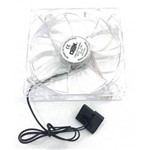 Ficha técnica e caractérísticas do produto Cooler Fan 12x12 C/4 Led Branco - Dx-12t