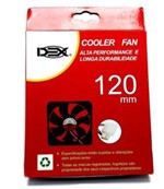 Ficha técnica e caractérísticas do produto Cooler Fan DEX DX-12C Preto