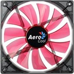Ficha técnica e caractérísticas do produto Cooler Fan Lightning 14cm RED LED EN51370 Vermelho - AEROCOOL