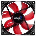 Ficha técnica e caractérísticas do produto Cooler Fan Red Led 12Cm Vermelho En51363 Aerocool
