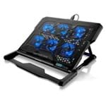 Ficha técnica e caractérísticas do produto Cooler para Notebook com 6 Fans LED Azul Hexa Cooler - AC282 AC282