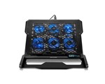 Ficha técnica e caractérísticas do produto Cooler para Notebook Multilaser com 6 Fans Led Azul Hexa Cooler