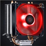 Ficha técnica e caractérísticas do produto Cooler para Processador Pcyes Zero K Z2 92mm Amd/Intel Led Vermelho Aczk292ldv