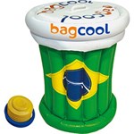 Cooler Térmico Bagcool Inflável Brasil 60 Latas