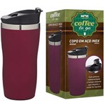 Ficha técnica e caractérísticas do produto Copo Aço Inox 450 Ml Coffee To Go - Mor - Rosa