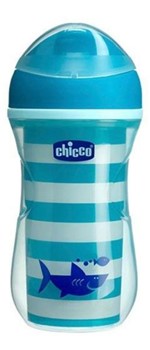 Ficha técnica e caractérísticas do produto Copo Active Cup 14M + Menino Chicco Azul