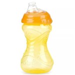 Ficha técnica e caractérísticas do produto Copo com Bico de Silicone Click It 300ml +6meses Amarelo/laranja Nuby