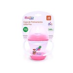 Ficha técnica e caractérísticas do produto Copo de Treinamento Little Fox C Sist Anti Gotejamento 160 Ml - BPA Free - Rosa - Comtac Kids - 4175
