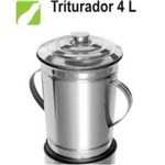 Ficha técnica e caractérísticas do produto Copo do Liquidificador Vithory Triturador Industrial 4 Litros em Aço Inox -Cp/Lq003 - 110v