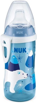 Ficha técnica e caractérísticas do produto Copo Infantil Nuk Active Cup 300Ml Azul