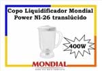 Ficha técnica e caractérísticas do produto Copo Liquidificador Mondial Maxi Inquebrável!