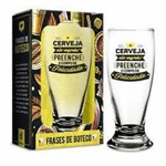 Ficha técnica e caractérísticas do produto Copo Munich 200ml - Cerveja Nao Engorda - Veron