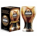 Ficha técnica e caractérísticas do produto Copo Oficial Cerveja Brahma Black 430 Ml