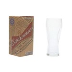 Ficha técnica e caractérísticas do produto Copo para Cerveja em Vidro Budweiser 400ml Transparente