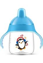 Ficha técnica e caractérísticas do produto Copo Pinguim 260ml Avent Azul