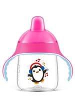 Ficha técnica e caractérísticas do produto Copo Pinguim 260ml Avent Rosa