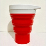 Ficha técnica e caractérísticas do produto Copo Reutilizável Menos 1 Lixo - MORANGO (vermelho)