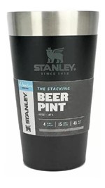 Ficha técnica e caractérísticas do produto Copo Térmico Beer Pint Stanley Preto Sem Tampa 473ml