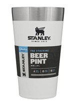 Ficha técnica e caractérísticas do produto Copo Térmico de Cerveja Sem Tampa 473ml Branco - Stanley